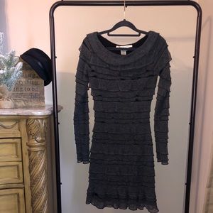 Nordstrom Ruffled Sweater Dress